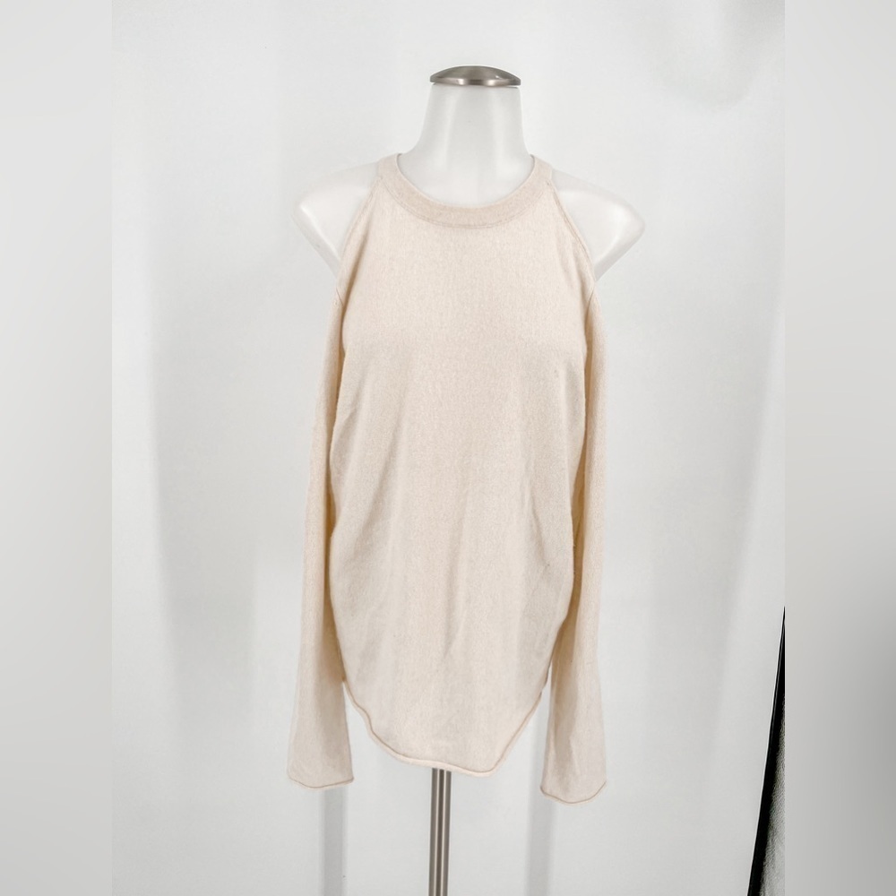 360 Cashmere Rosaline Cold Shoulder Sweater